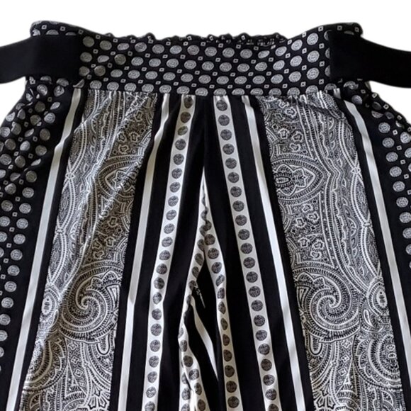 International Concepts Wide-Leg Pants Palazzo Pants BW Carrara Marble S - Picture 7 of 14